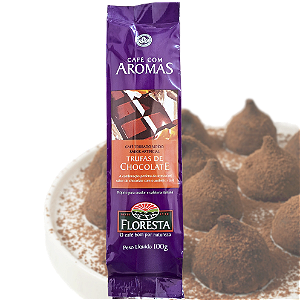 EMBALAGEM ANTIGA - Café Floresta Aromatizado Trufas de Chocolate 100g