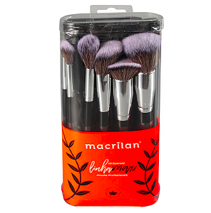Kit Max - 10 Pincéis Profissionais  A100 -Macrilan