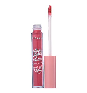 Vizzela Cosméticos Dog Lovers Cor 16 Maltês - Batom Líquido 3,5g