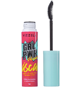 Vizzela Cosméticos Girl Power Preta - Máscara para Cílios 5g