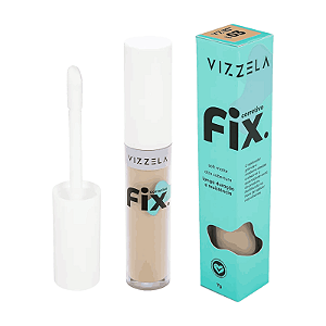 Vizzela Cosméticos Fix Cor 5 - Corretivo Líquido 7g