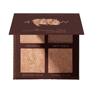 Paleta de Iluminador Facial Mariana Saad By Océane - 4 Glow 16g