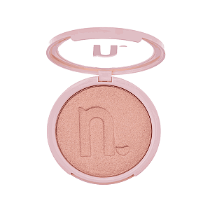 Iluminador Compactado Instant Glow - Rosê - Nina Makeup