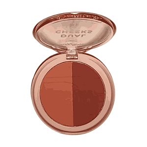 Blush Compacto Dual Cheeks - Ruby Rose IVORY / BRONZE