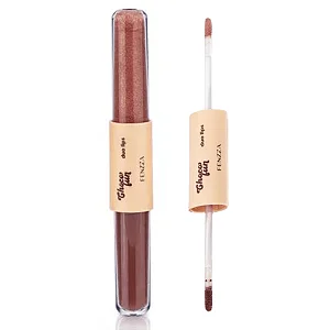 Duo Lips Batom + Gloss Choco Fun (COR Choco Melo) - Fenzza