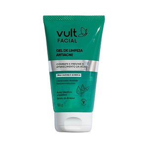 Gel de Limpeza Facial Antiacne 150g - Vult