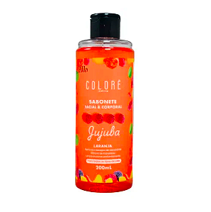 Sabonete Facial E Corporal Jujuba Laranja 200ml - Colorê