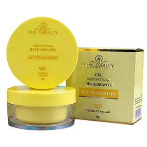 Gel Creme Hidratante Facial Revigorante - Phallebeauty