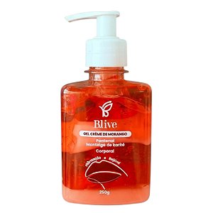 Gel Creme de Morango - B.Live
