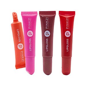 Lip Gloss Color Finish - Pink 21