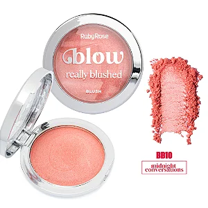 Blush compacto Baked Really Blushed Blow (Cor BB10) - Ruby Rose