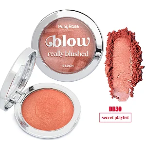 Blush compacto Baked Really Blushed Blow (Cor BB30) - Ruby Rose