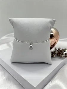 Pulseira Pedra - Folheada a Prata