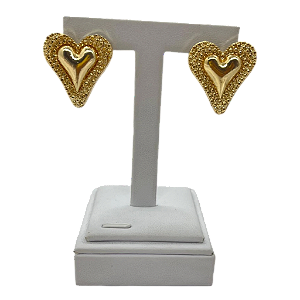 Brinco Coração Liso