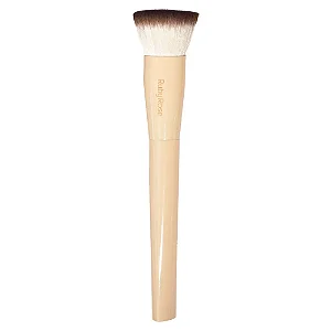 Pincel Kabuki Reto - Linha Glass Ruby Rose