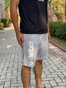 Bermuda Voleibol Moleton Fora de Quadra - Cinza