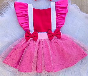 Jardineira Princesa Sofia - Manu Baby Kids - Roupas para bebês