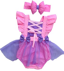 Jardineira Princesa Sofia - Manu Baby Kids - Roupas para bebês