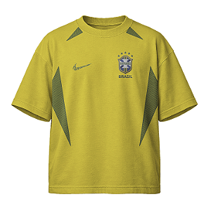 Camiseta Oversized Algodão — 2002 HOME