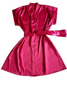 robe de cetim feminino Pink