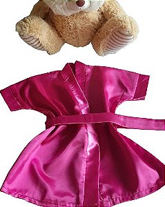 Robe de cetim infantil Pink
