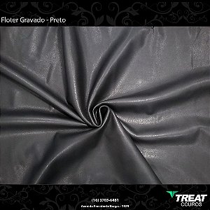 Floter Gravado Preto