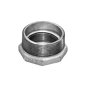 Conexão Galvanizada Bucha de Redução M/F Classe BSP 150lbs de 1/4 à 6"