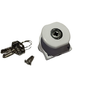 FECHADURA DE LEITO AGT C/ CHAVE DE PRESSÃO