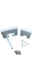 Kit Saída Superior E Inferior Com Mola Guia Para Sacada