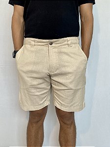 Bermuda Linho Off White