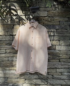 CAMISA LISTRAS LARANJA