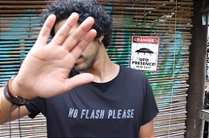 no flash please