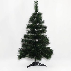 Árvore Pinheiro De Natal Enfeitada 50 Galhos Verde Com Neve 60cm A0030 -  Loja Real Mania