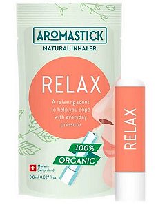 AromaStick Inalador Nasal Natural Orgânico Relaxante