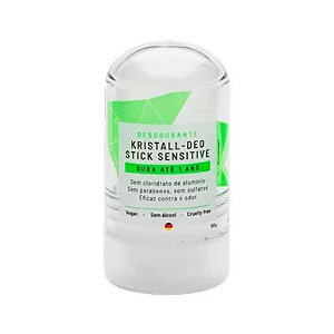 Desodorante Stick Mini Kristall Sensitive Alva 60g - Biouté
