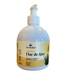 Sabonete Líquido Flor de Aloe - Livealoe