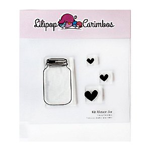 Kit de Carimbos Mason Jar - Lilipop