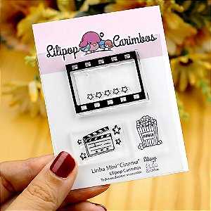 Kit de Carimbos Mini Cinema - Lilipop
