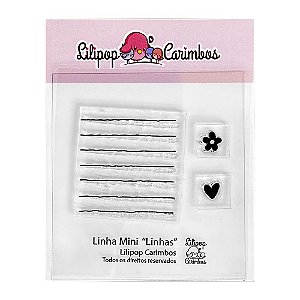 Kit de Carimbos Mini Linhas - Lilipop