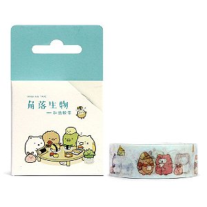 Fita Decorativa Washi Tape - Sumikko Gurashi Mesa