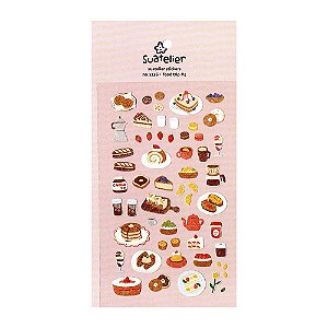 Adesivo Decorativo De Papel Suatelier Food Trip 4