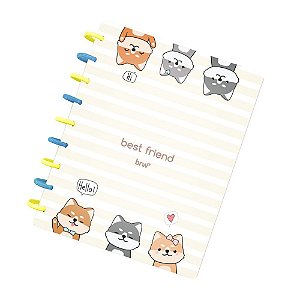 Kit Caderno De Disco Completo Best Friends BRW Pets