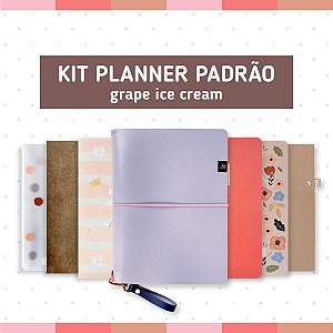 Kit Planner Padrão Grape Ice Cream