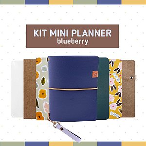 Kit Mini Planner Blueberry