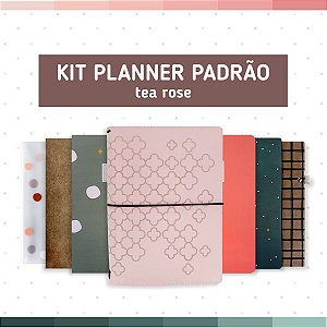 Kit Planner Padrão Tea Rose