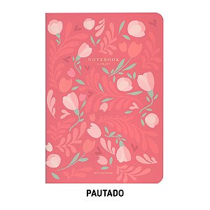 Caderno Pautado Magenta Tulip Para Planner A.Craft Tamanho Padrão