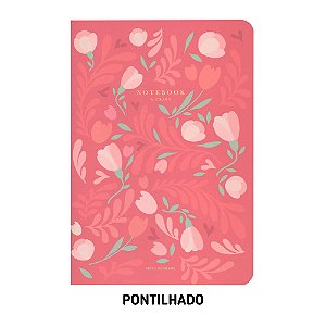 Caderno Pontilhado Magenta Tulip Para Planner A.Craft Tamanho Padrão