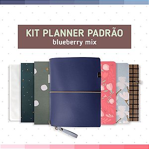 Kit Planner Padrão Blueberry Mix