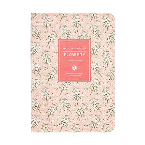 Agenda Permanente A5 (Não Datado) Planner Pink Cherry Blossom
