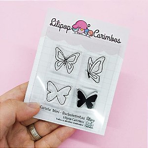 Kit de Carimbos Mini Borboletinhas - Lilipop